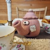 Teekanne Liselotte Inspiration Geschenkideen Filzlis Filzen