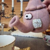 Teekanne Liselotte Inspiration Geschenkideen Filzlis Filzen