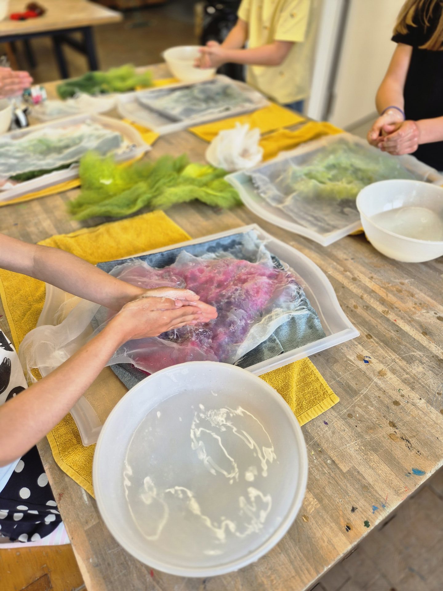 Kinderworkshop Nassfilzen