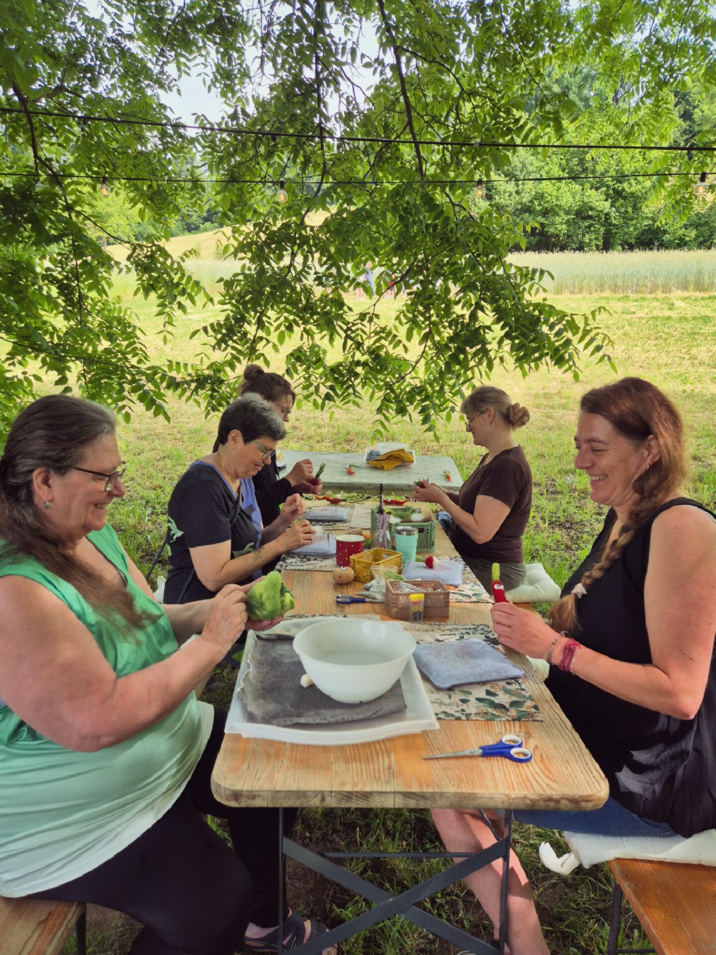 Gruppenfoto Kursteilnehmerinnen